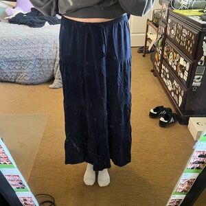 Maxi navy skirt